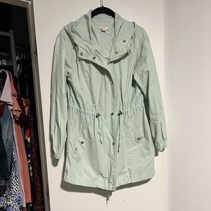 Pale Green Utility Jacket